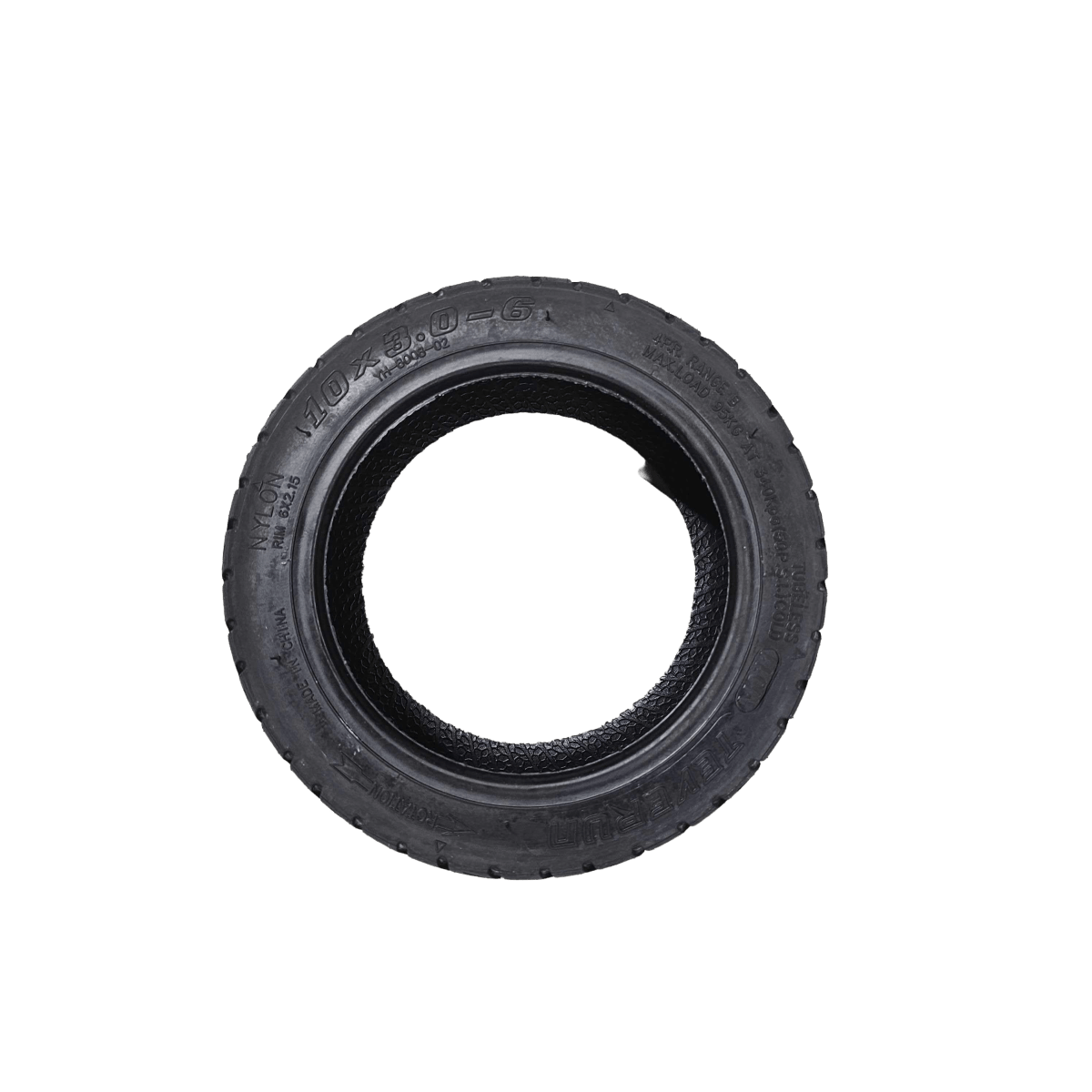 Pneu tubeless 10 × 3 pouces renforcé